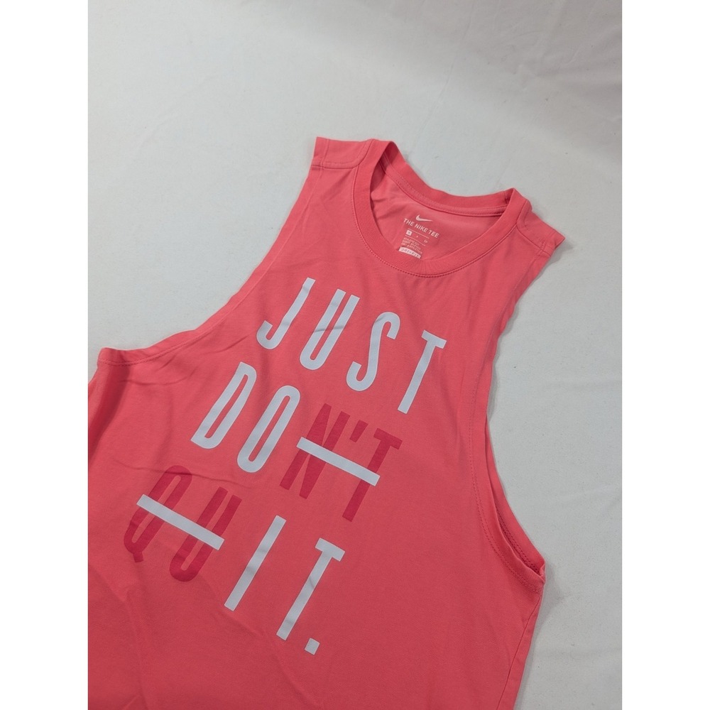 Nike‎ Women's Dont Quit Dri-Fit Tank Pink Small